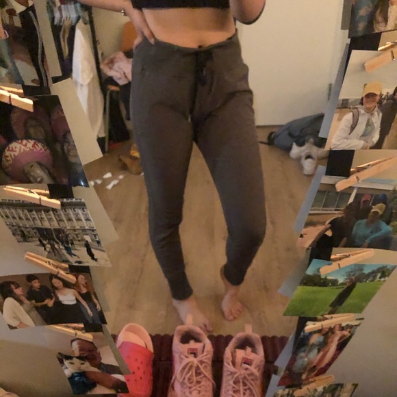 Grey skinny track pants - Picture 4 of 5